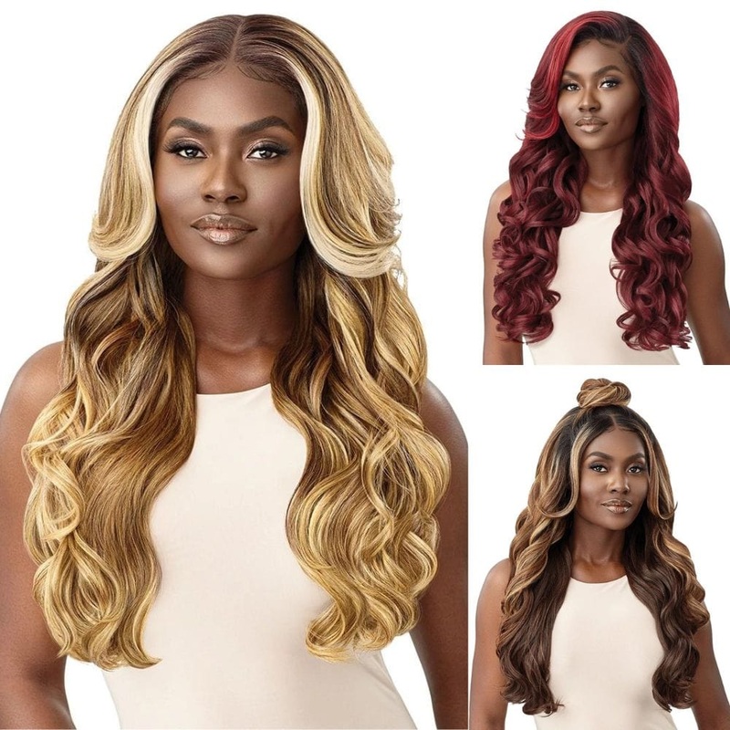 Outre Perfect Hairline 13×6 Lace Frontal Wig – Etienne 1 JET BLACK