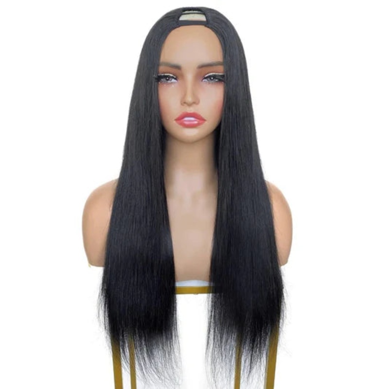 V Part Wig Straight 18″