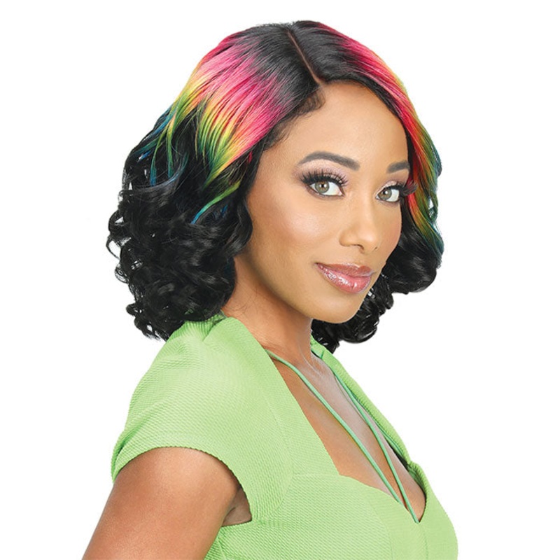 Zury Sis Synthetic Honey Wig HD Lace Front Wig – VIVIA FOREST GREEN