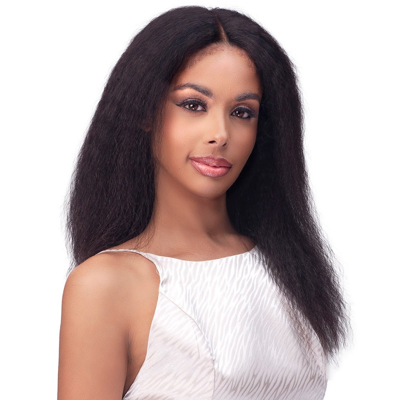 Ange 20 | Lace Front Human Hair Wig by Bobbi Boss Natural