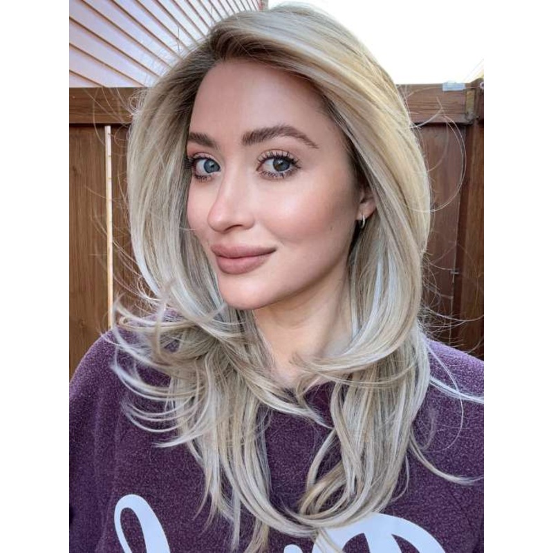 Beverly Hills | Synthetic Lace Front Wig (Mono Part) CARAMEL-BLONDE-R