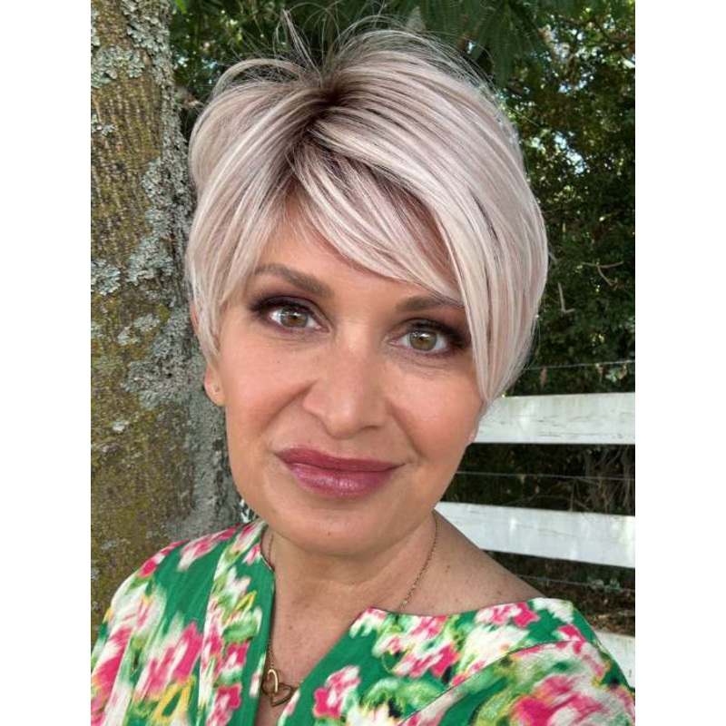 Link |  HF Synthetic Lace Front Wig (Mono Part) ESPRESSO-LIGHTED