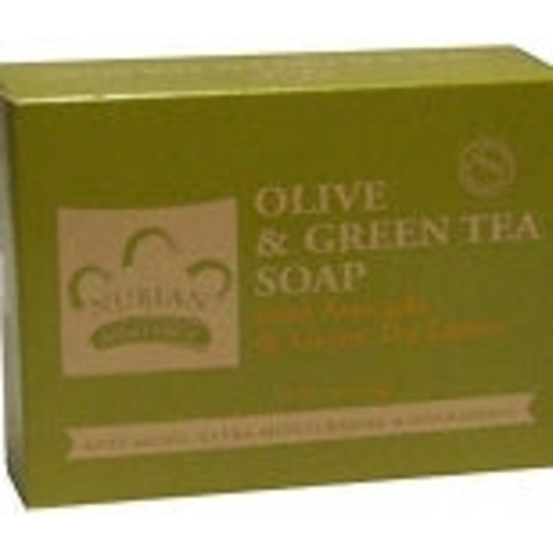 Nubian Heritage Olive Butter Avocado Green Tea Leaves Soap 5 oz