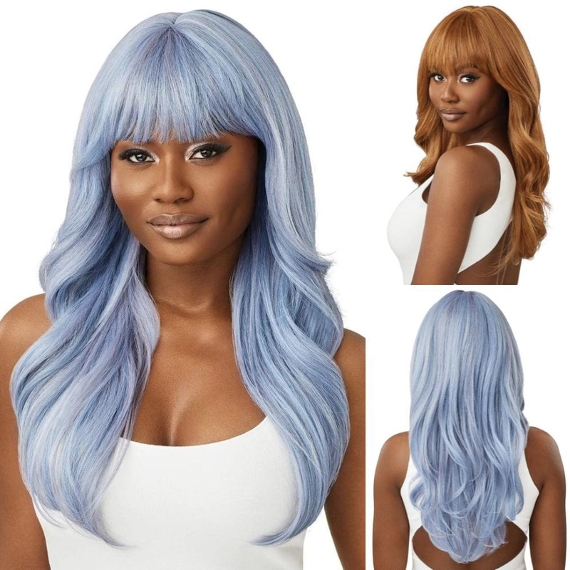 Outre Wigpop Synthetic Full Wig – Danette 1 JET BLACK