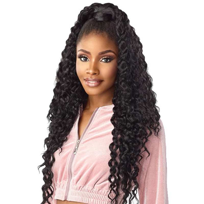 Sensationnel Instant Up and Down Pony Wrap Half Wig – UD 12 1