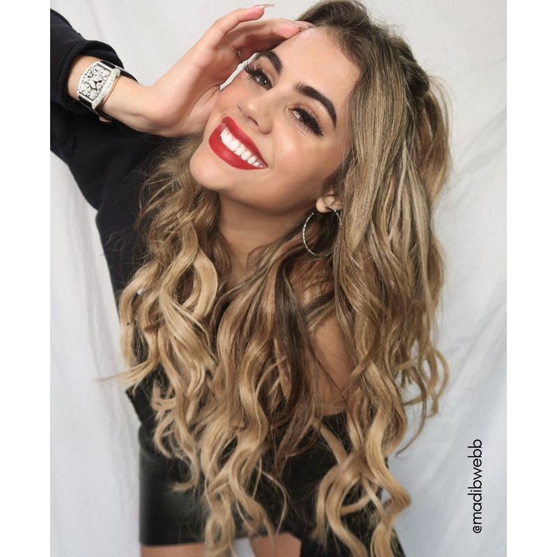 curly tape-in hair extensions honey blonde. 14″/50g Regular