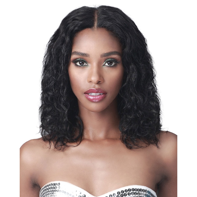 Gemma | Lace Front Human Hair Wig by Bobbi Boss Natural