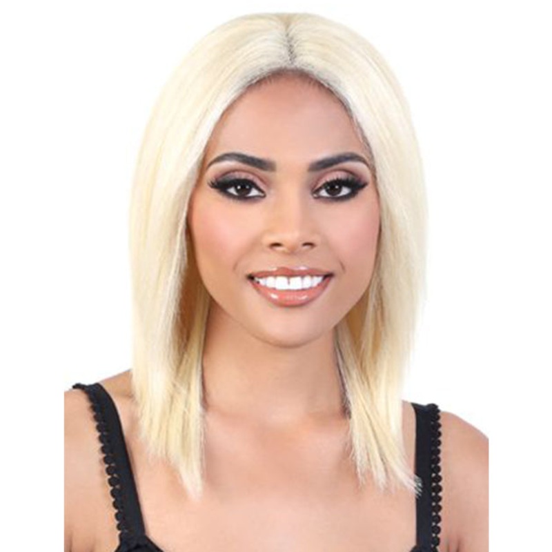 HNBL3 Miz | Lace Front Remy Human Hair Wig by Motown Tress Blonde613
