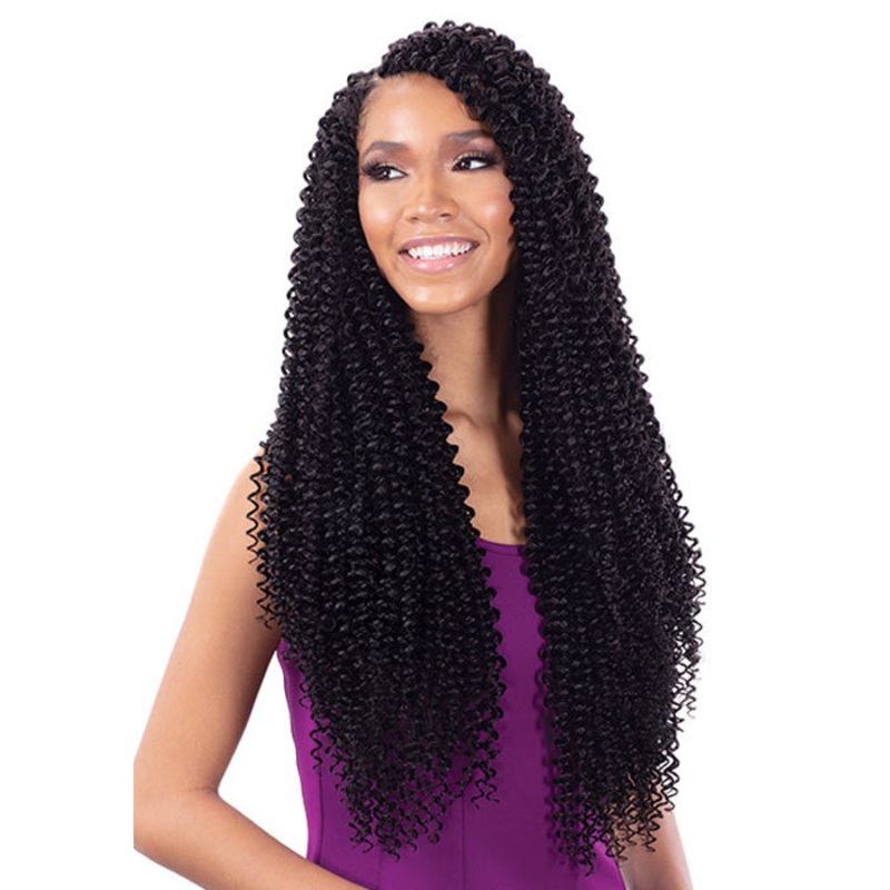 Model Model Glance New Water Wave Long Braid 1