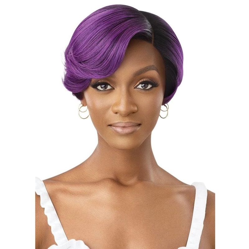 Outre EveryWear Synthetic Lace Front Wig – Every 28 1 JET BLACK
