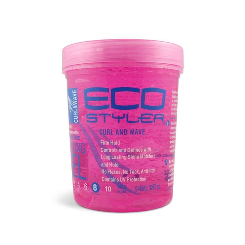 Eco Style Gel Curl and Wave [PINK] 16oz
