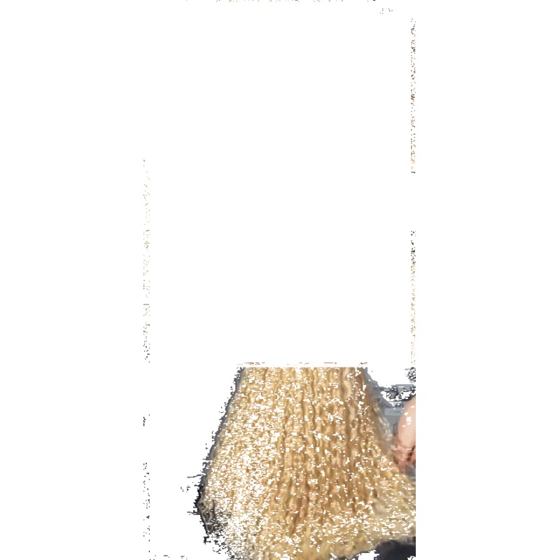 Golden Blonde 613 Water Wave Glueless 5×5 Closure Invisible HD Lace Long Blonde Curly Wig 100% Human Hair 16 No