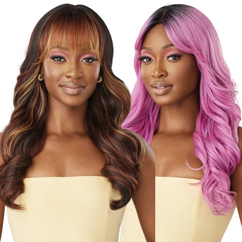 Outre The Daily Wig Synthetic Lace Part Wig – Vale 1 JET BLACK