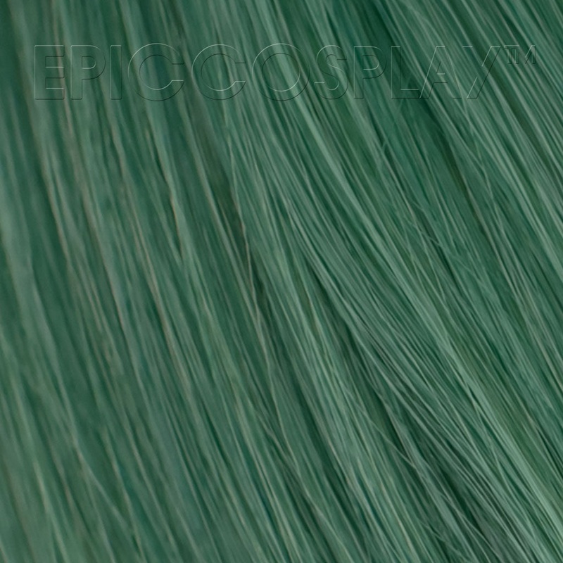 15″ Weft Extension – Emerald Green Mix