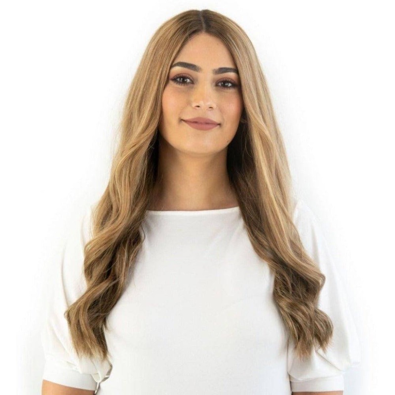 24″ Divine Lace Top Wig Medium Blonde w/ Rooting