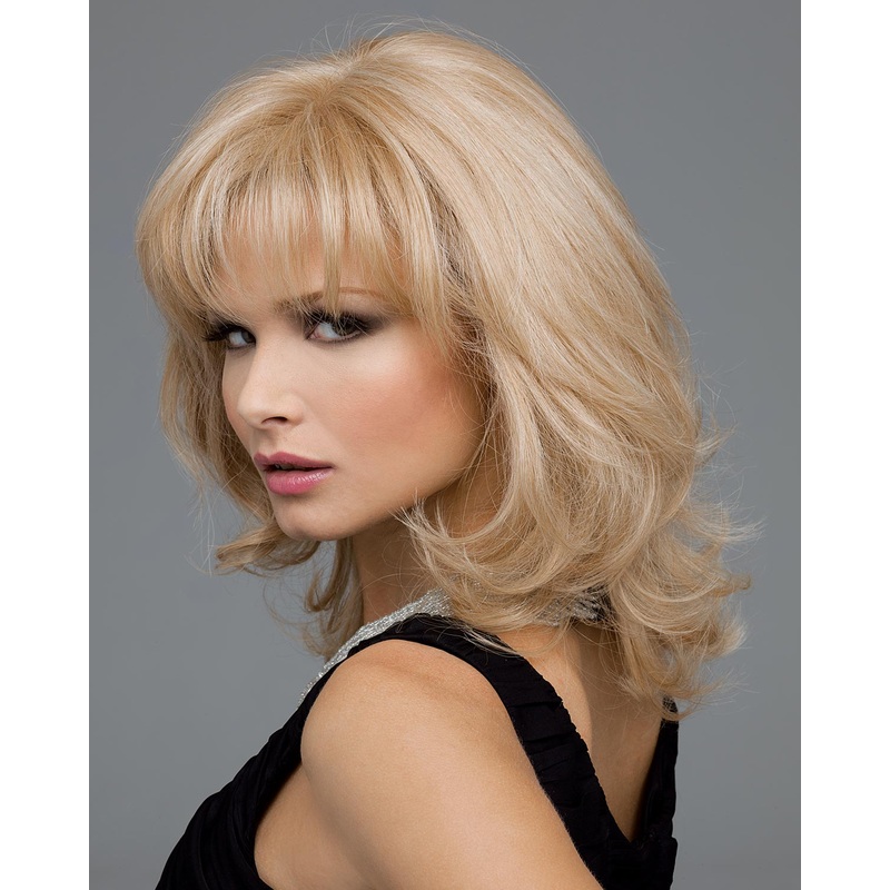 Danielle (Exclusive) | Lace Front & Monofilament Human Hair Blend Wig by Envy Chocolate Cherry