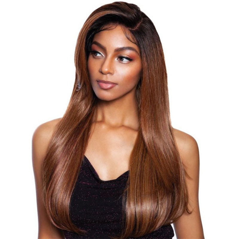 Mane Concept Synthetic Red Carpet Premiere 13X6 Lace Front Wig – RCF601 MERLOT 1