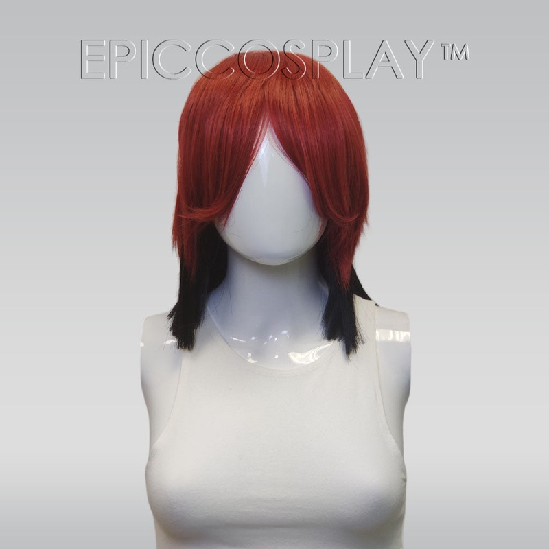 Pontus – Red and Black Wig