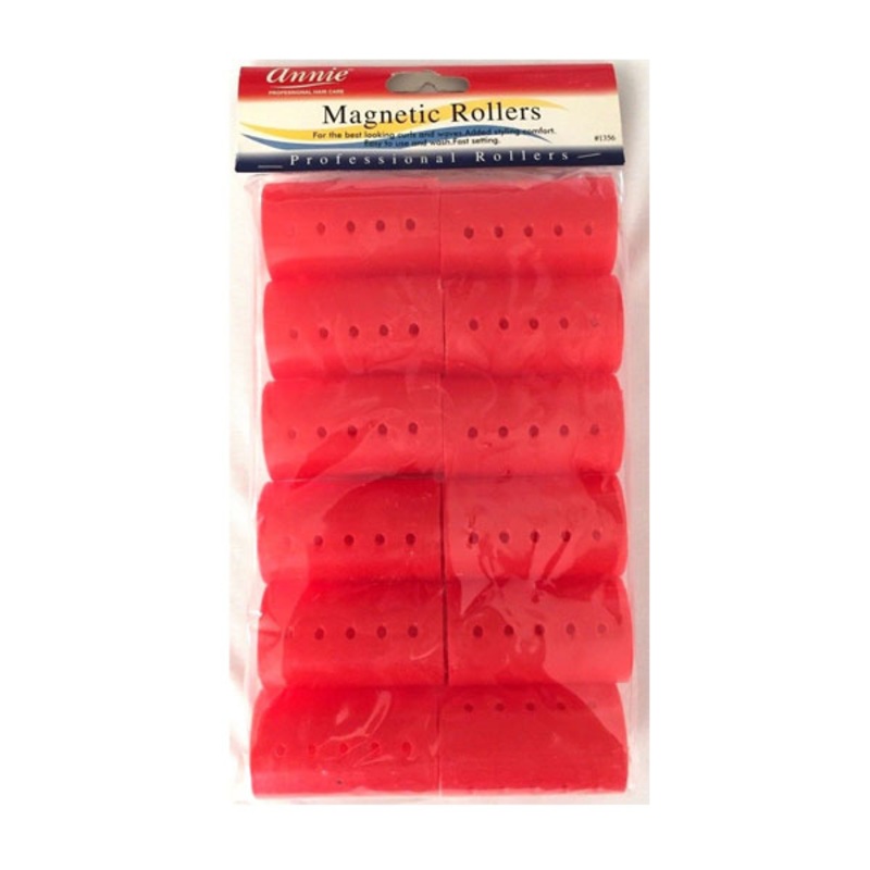 Annie Professional Magnetic Roller 12pc RED