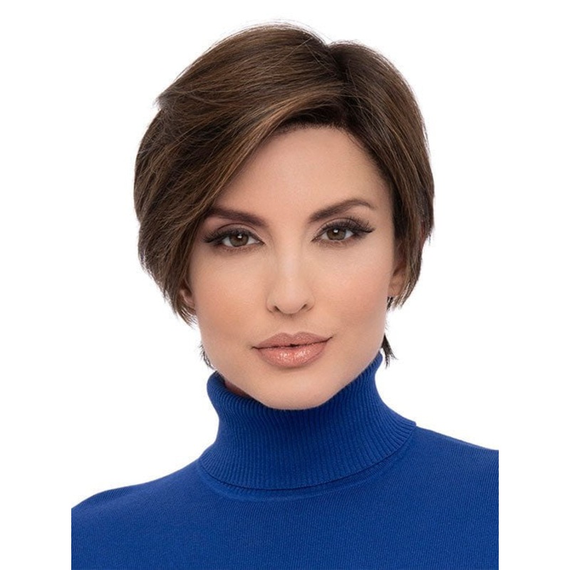 Billie | Human Hair/Synthetic Hair Blend (Mono Top) ALMOND-BREEZE