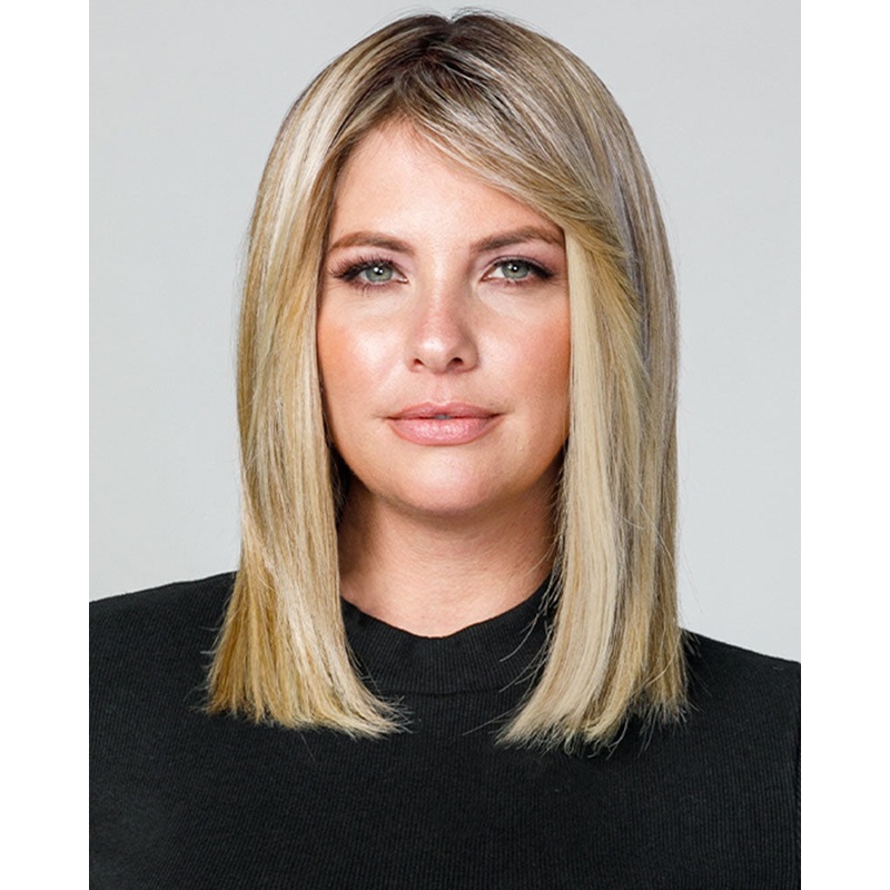 EasiPart T HD 12 inch | Monofilament Synthetic Hair Topper by Jon Renau 101/48T