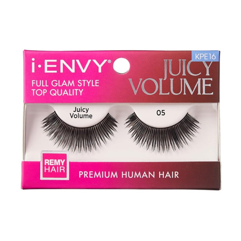 Kiss i-Envy Premium Human Hair Lashes – Juicy Volume 05 KPE16 KPE16 Juicy Volume 05