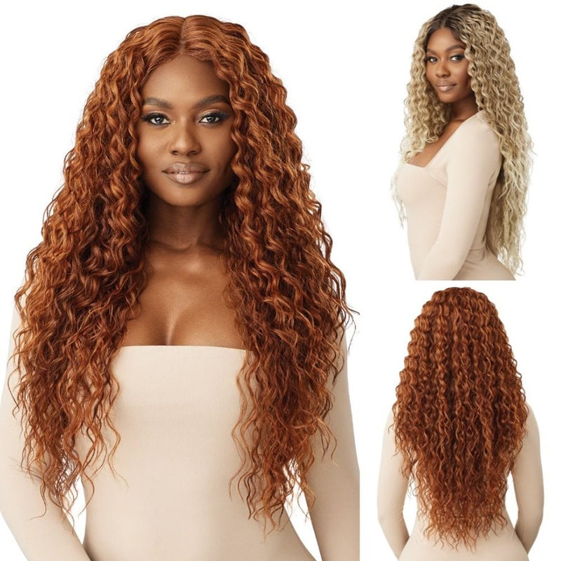 Outre EveryWear Synthetic HD Lace Front Wig – Every 39 1 JET BLACK