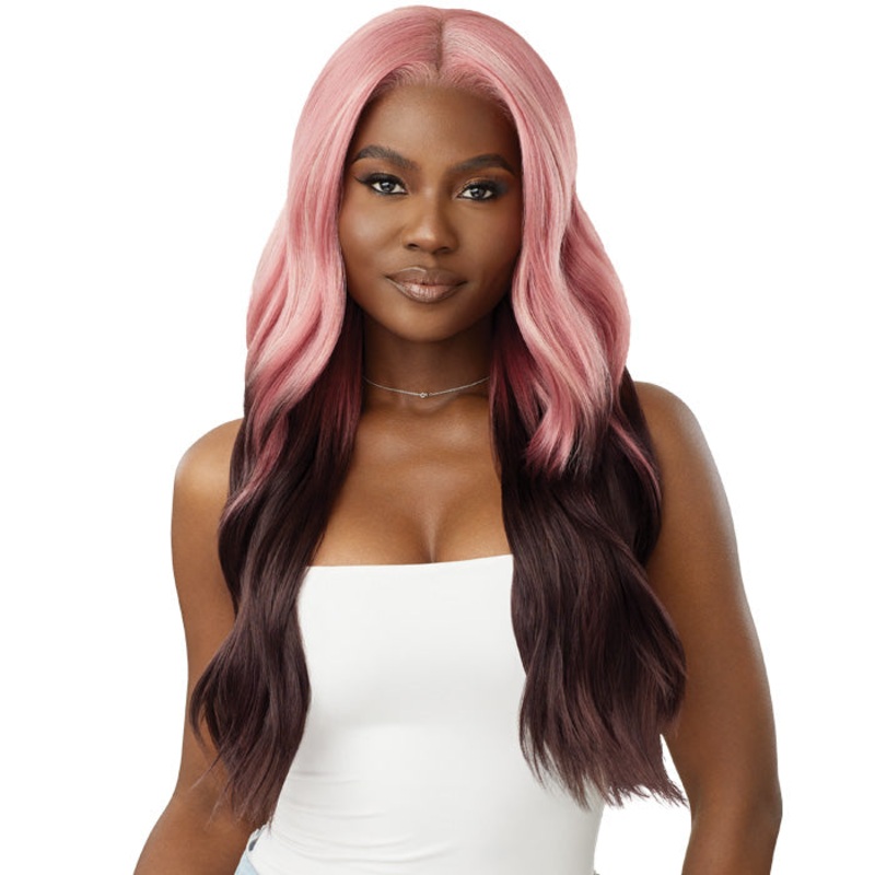 Outre Perfect Hairline Glueless 13×6 HD Lace Front Wig – JAANAY – Reverse Ombre 1