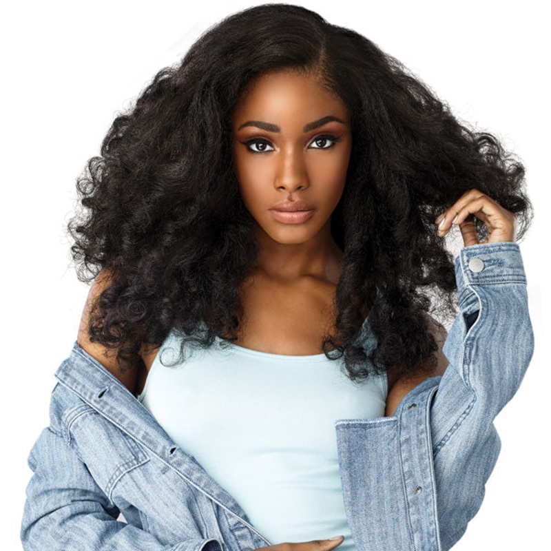 Sensationnel Empress Curls Kinks & CO Synthetic Textured Lace Front Wig – HEART BREAKER 1