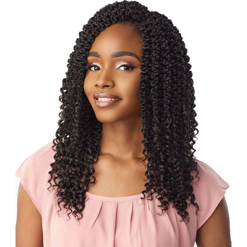 Sensationnel Lulutress Pre-Looped Crochet Braids – 3X PASSION TWIST 12″ 1