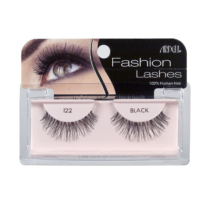 Ardell Fashion Lashes 100% Human Hair – 122 BLACK