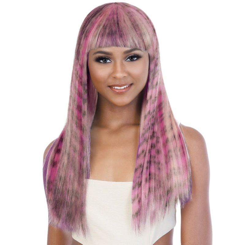 Motown Tress Day Glow Wig Print Full Wig – CHEETAH 24″ PRTBLNDGRN