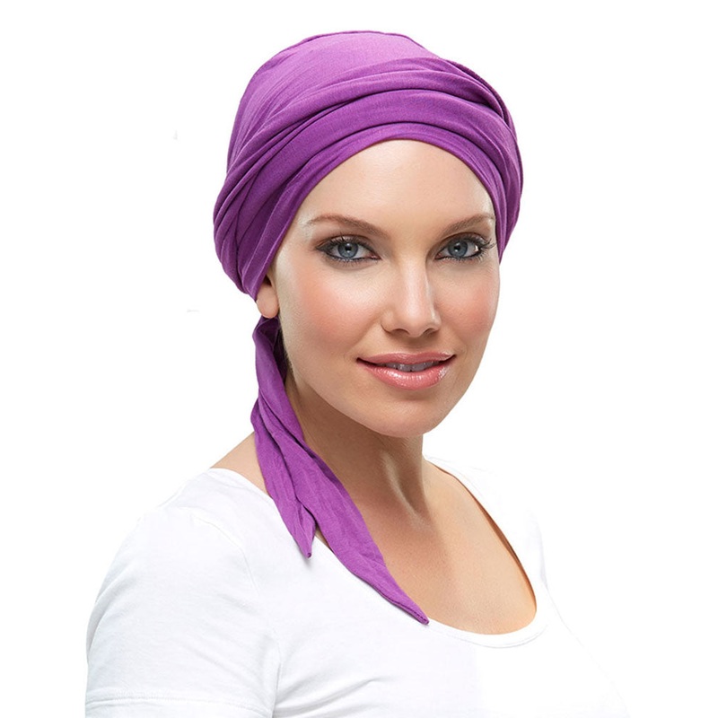 The Softie Wrap Headwear Black