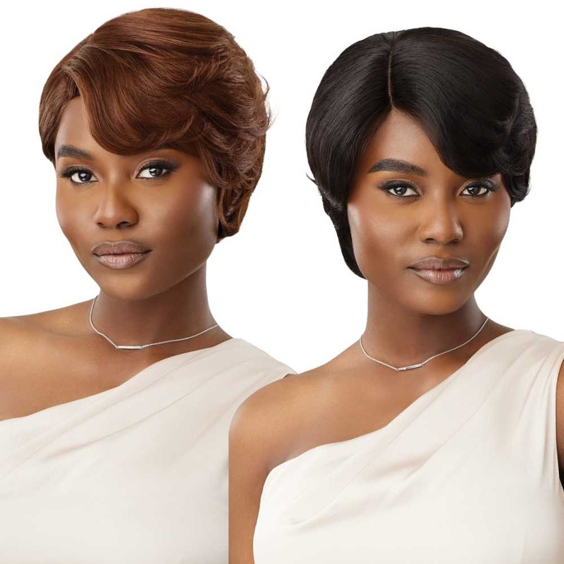 Outre Premium Duby Diamond 100% Human Hair Wig – HH-DOTTIE 1 JET BLACK