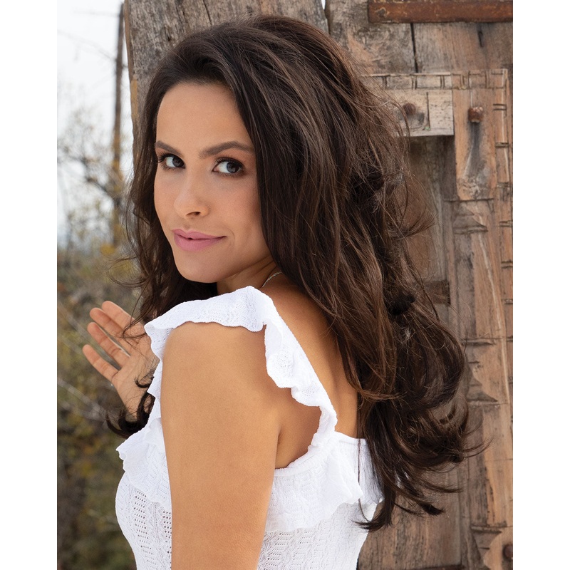 Sydney | 3/4 Synthetic Wig by Orchid Champagne Blush