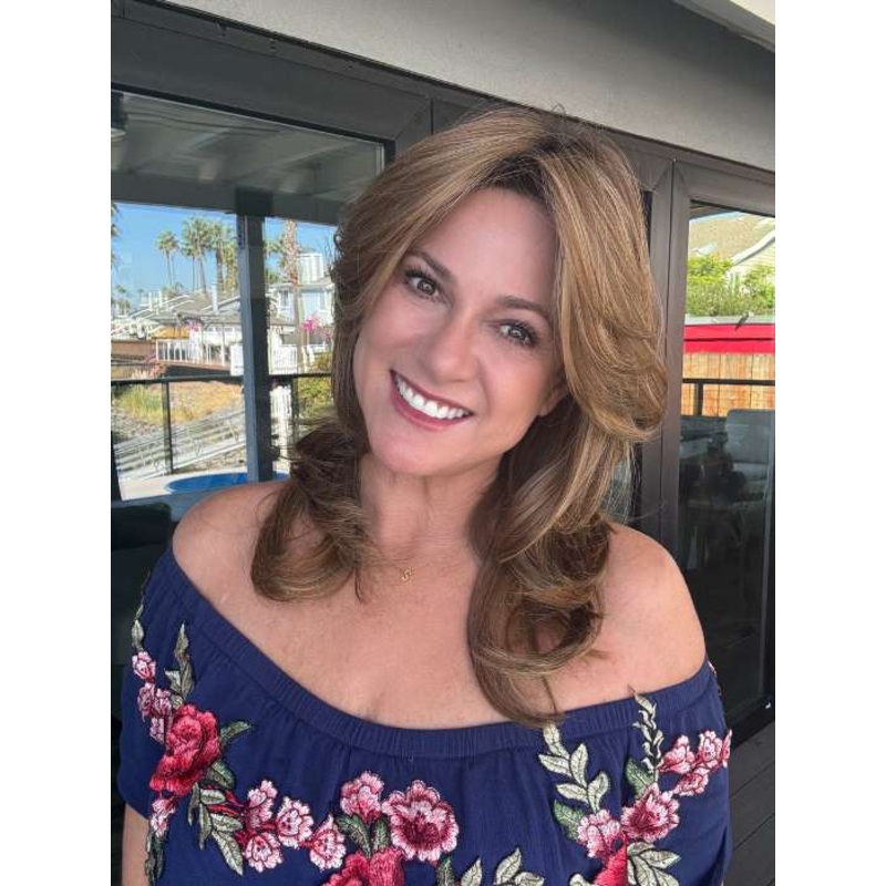 Voice Large | Synthetic Lace Front Wig (Mono Top) ESPRESSO-MIX