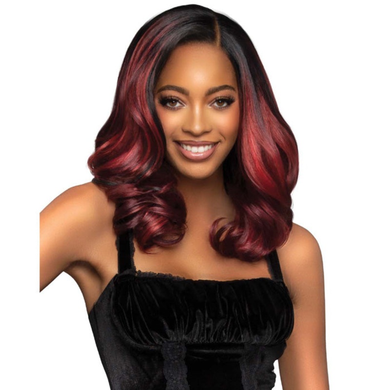 Bobbi Boss Glueless 13×6 HD 360 Lace Front Wig – MLF869 AMYRA – Undetectable Hairline 1