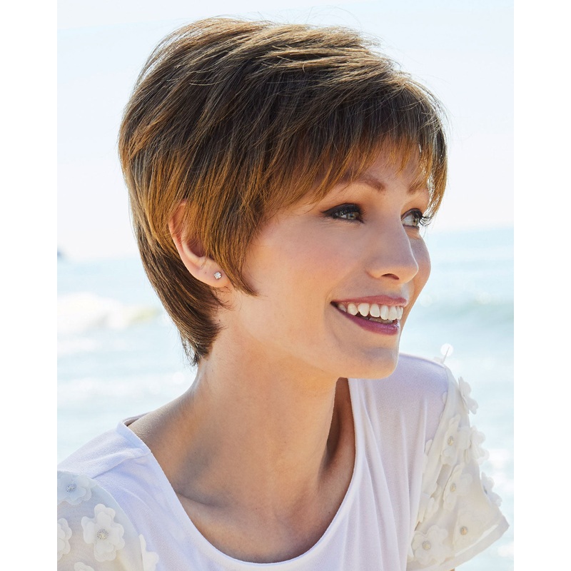 Connie | Monofilament Synthetic Wig by Amore Creamy Blonde