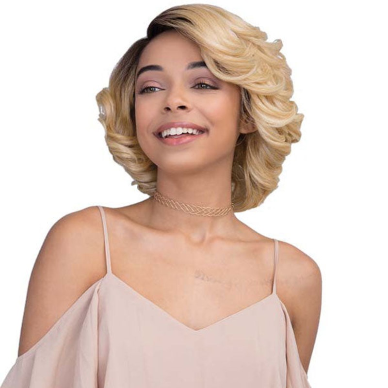 Janet Collection Human Hair Blend Brazilian Scent Wig EMOTION 1