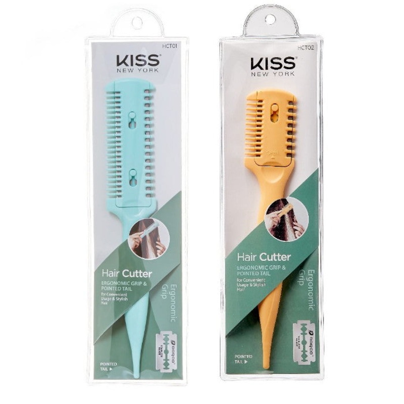 Kiss New York Ergonomic Grip HAIR CUTTER CREAM MEDIUM (HCT02)