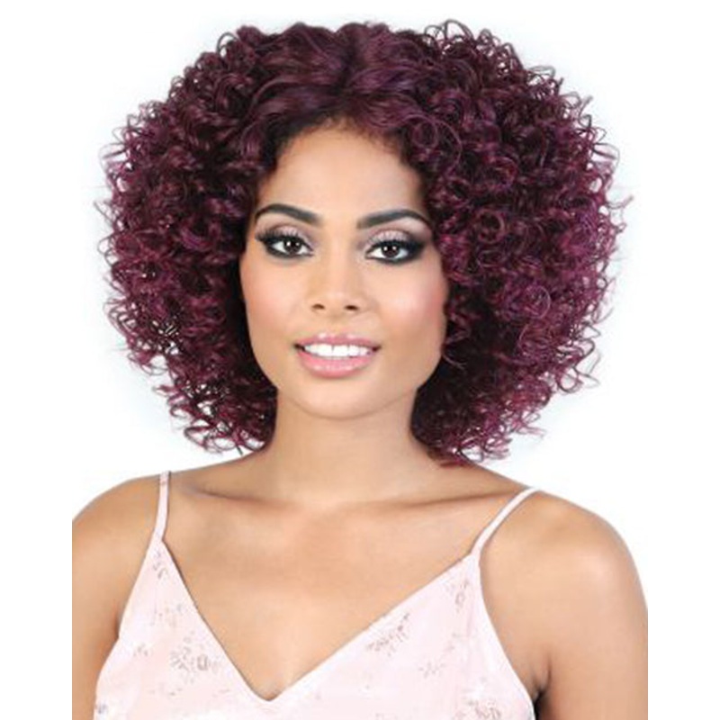 LDP-Ginger | Lace Front & Lace Part Synthetic Wig by Motown Tress 1