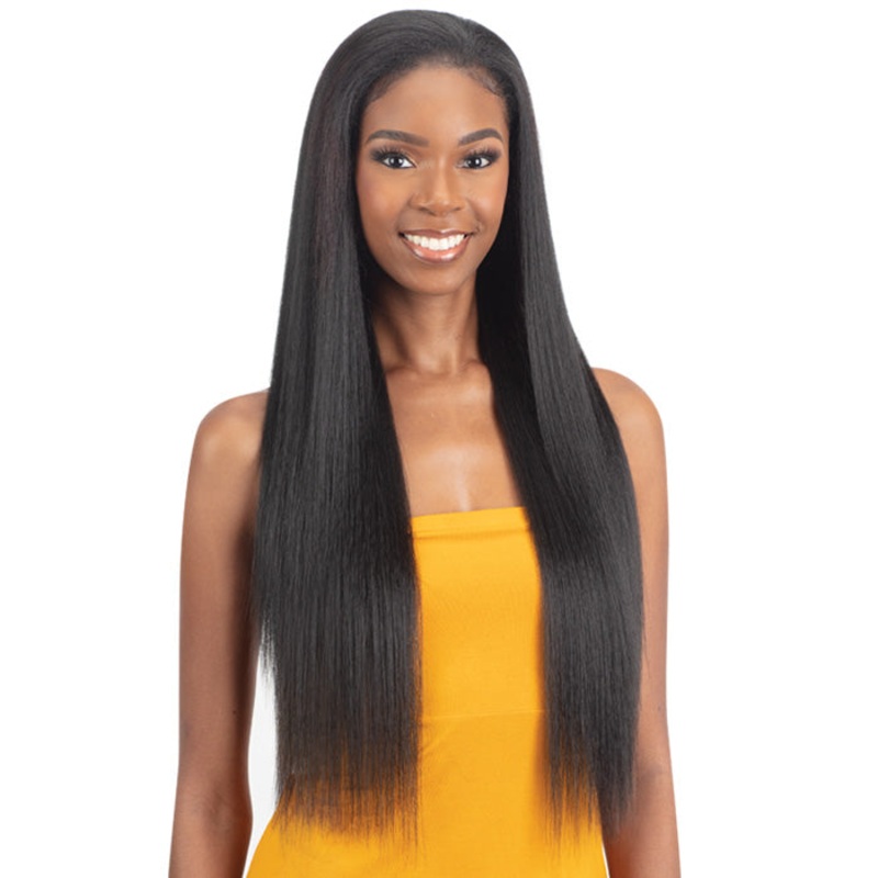 Model Model Drawstring Full Cap Half Wig – HAZEY 1