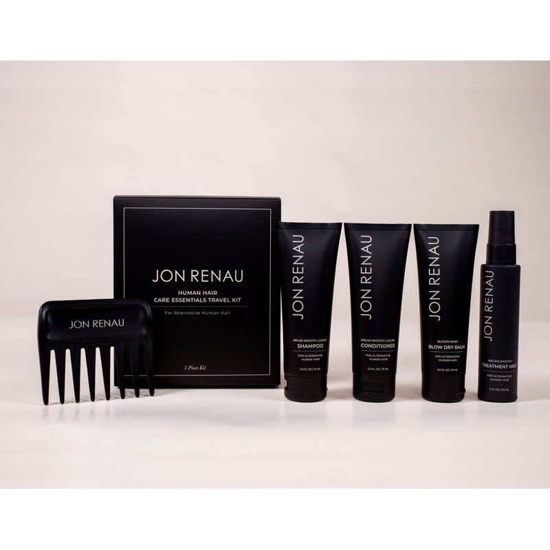 Human Hair Care Kit by Jon Renau | Travel Size