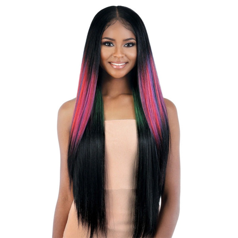 Motown Tress HD Invisible Lace 13X6 Faux Skin Lace Front Wig – LS136.CHIC 1
