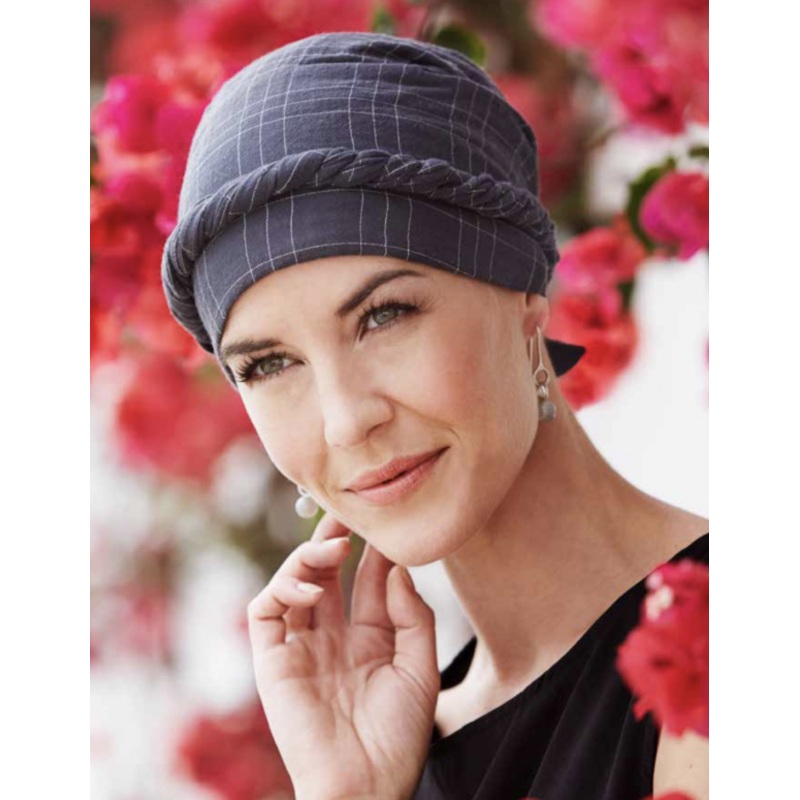 Nani Long Scarf – 2149 Black W/White Squares