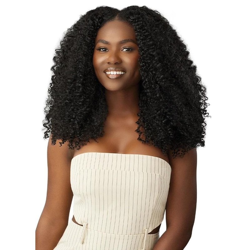 Outre Big Beautiful Hair Clip-In Extension 9pcs – Bohemian Curl 14″ JBLK