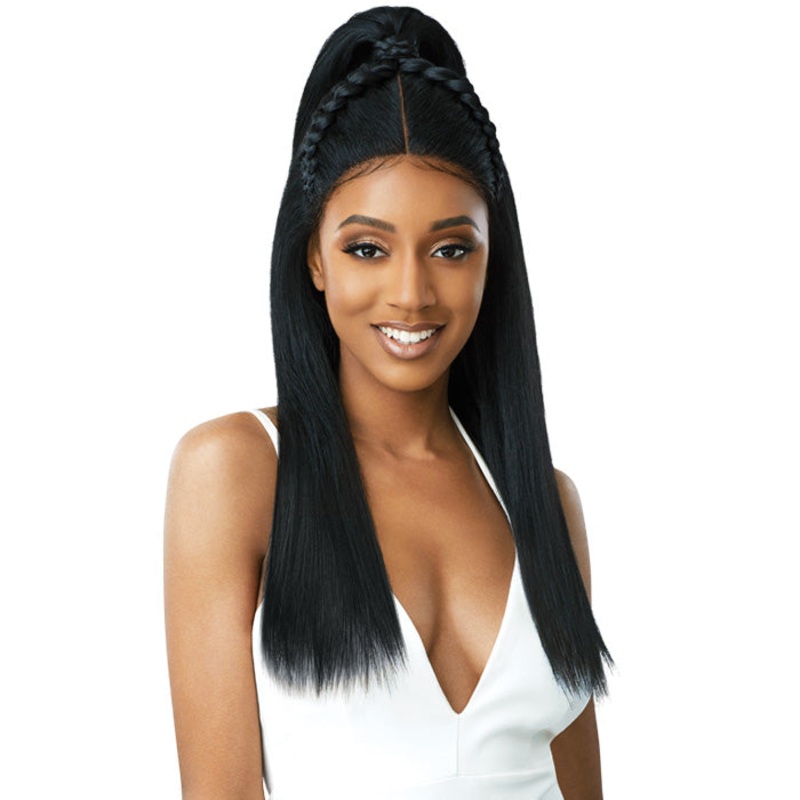 Outre Swiss Glueless X Lace Front Wig – CALYPSO BLOW OUT STRAIGHT 4