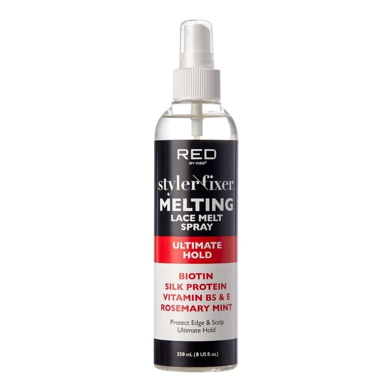 Red By Kiss Styler Fixer Lace Melting Spray 8 oz Ultimate Hold