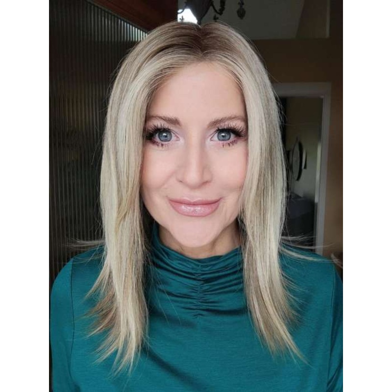 Margot | Remy Human Hair Lace Front Wig (HT) 1B