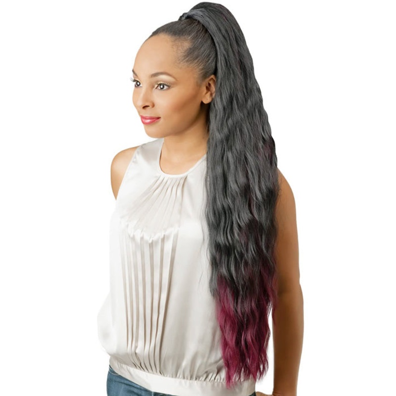 New Born Free Brazilian Tress Drawstring Ponytail – BTP01 1